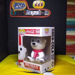 Coca Cola Polar Bear Coca Cola Ad Icons Funko Pop 58 NIB